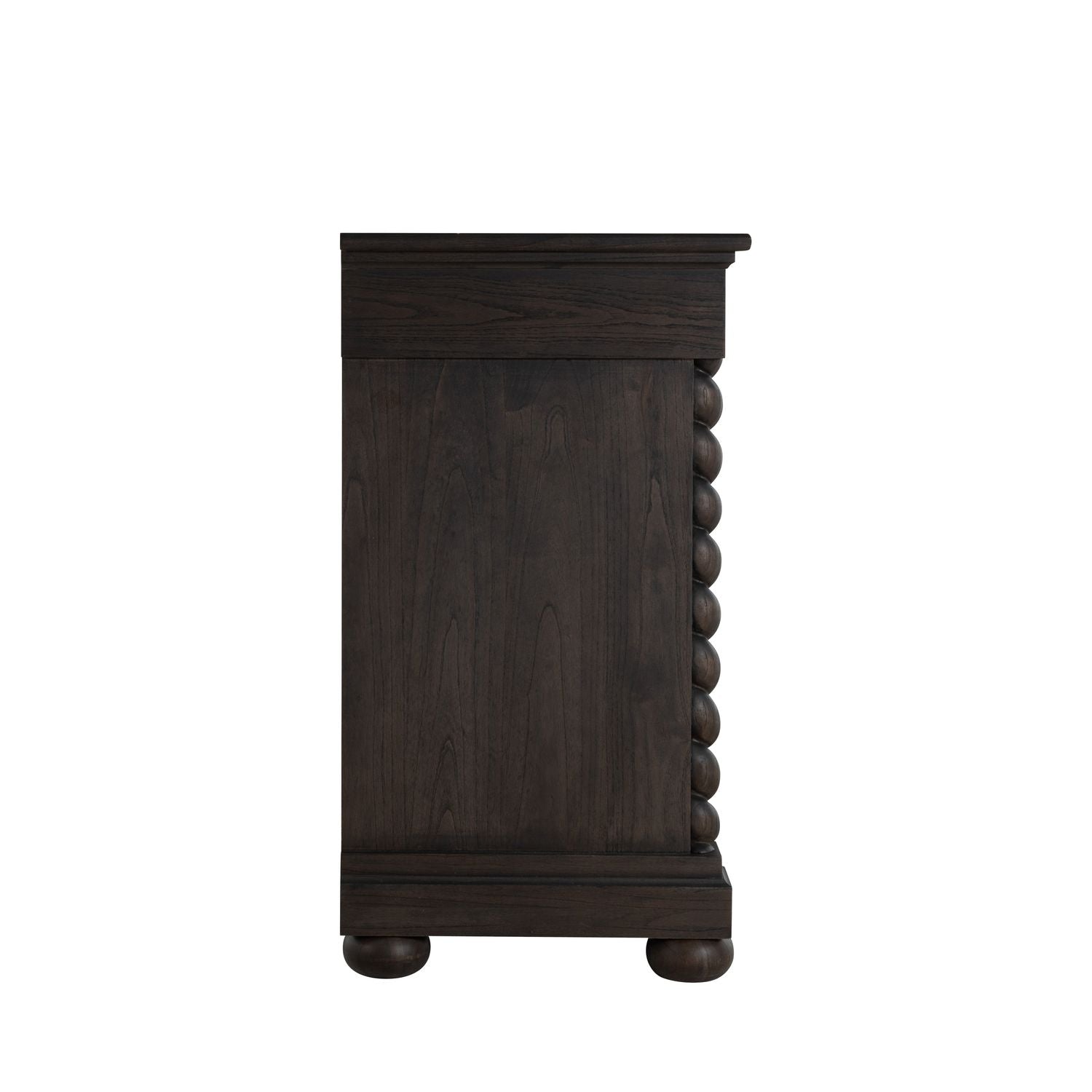 Burkhardt Mindi Wood Dresser - 10 Drawers, Cerused White