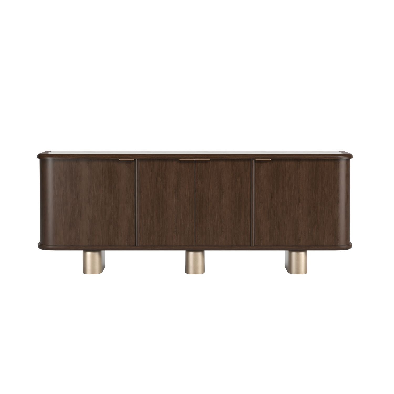Verge Credenza — Handcrafted Walnut