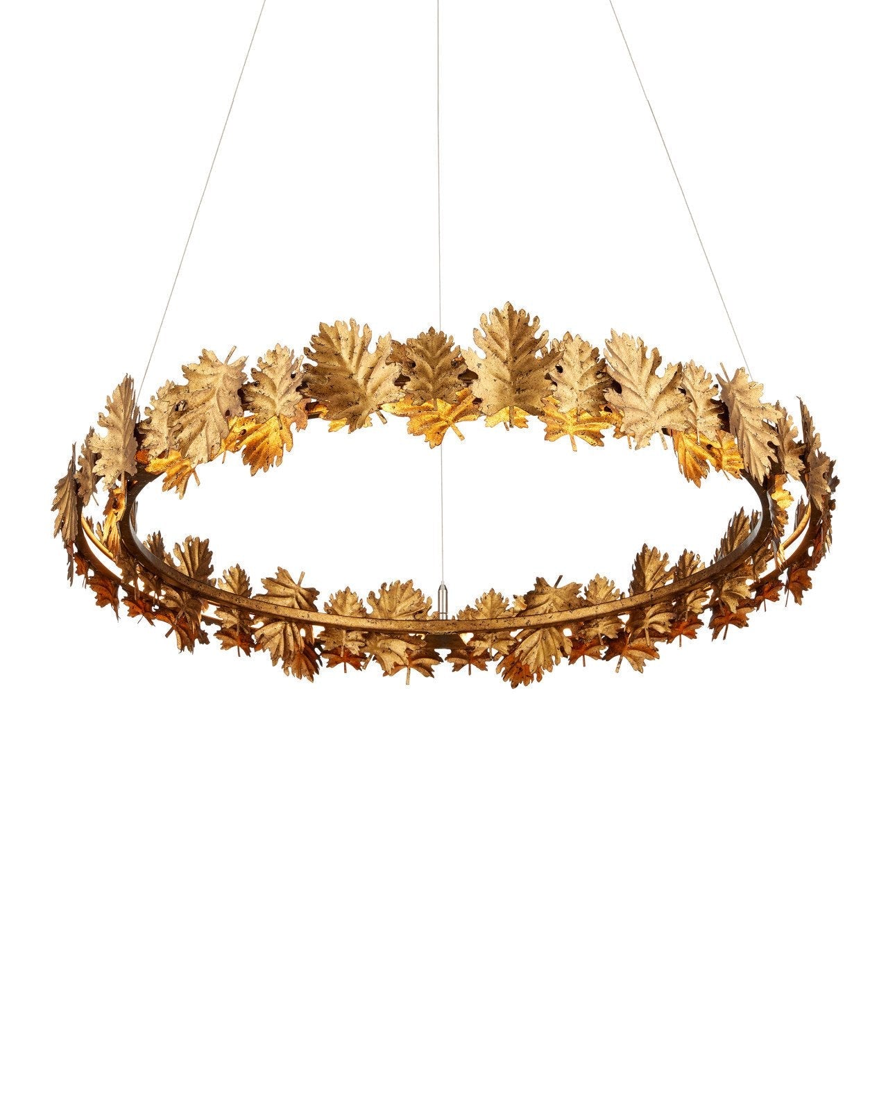 English Oak Chandelier