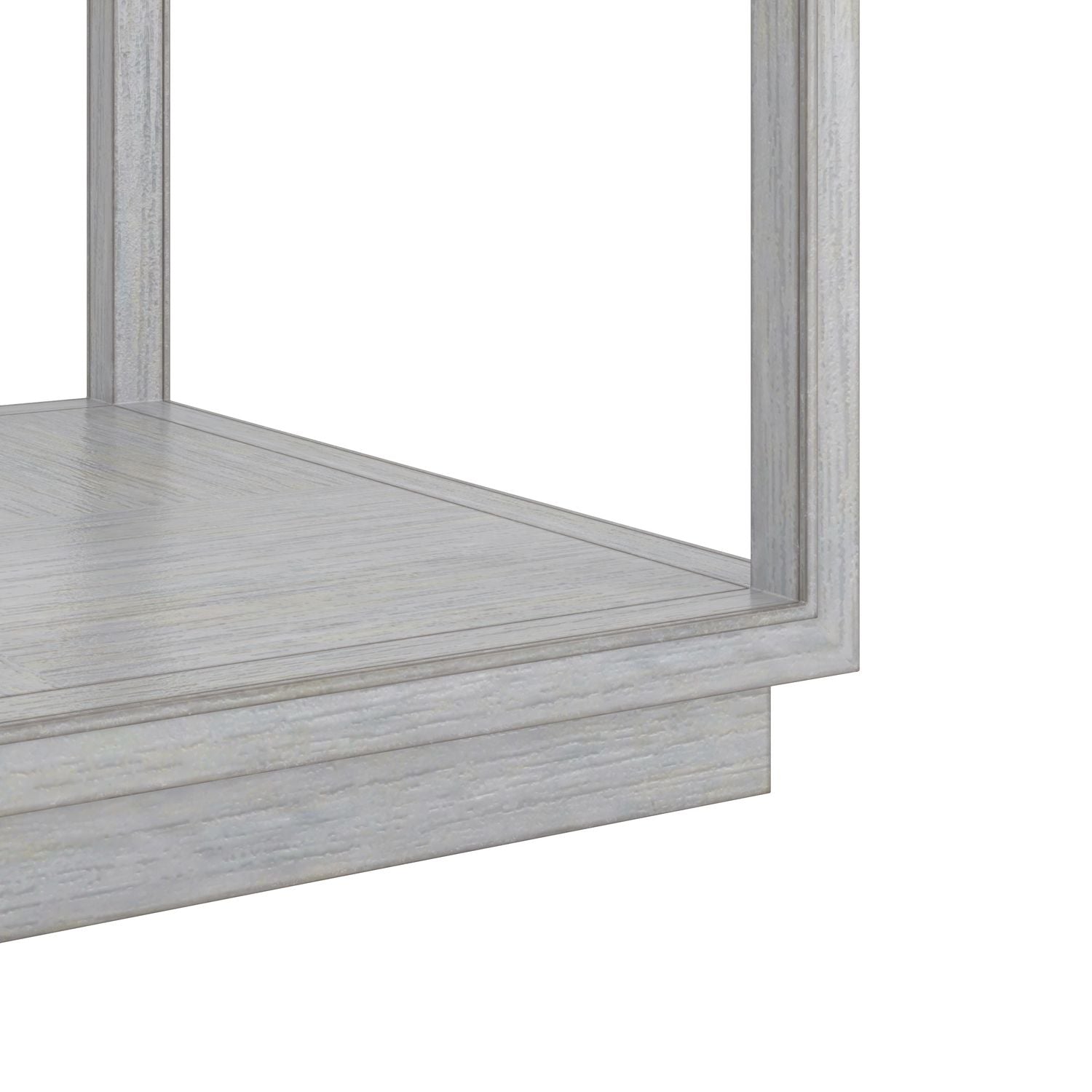 Glaze End Table Vintage Blue