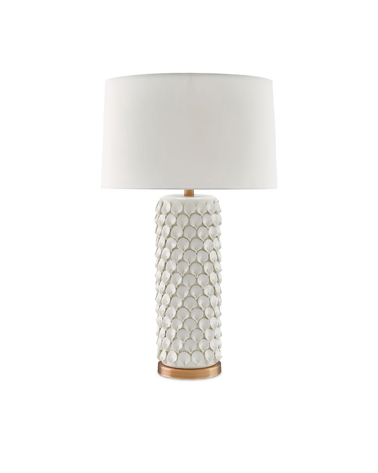 Calla Lily White Table Lamp