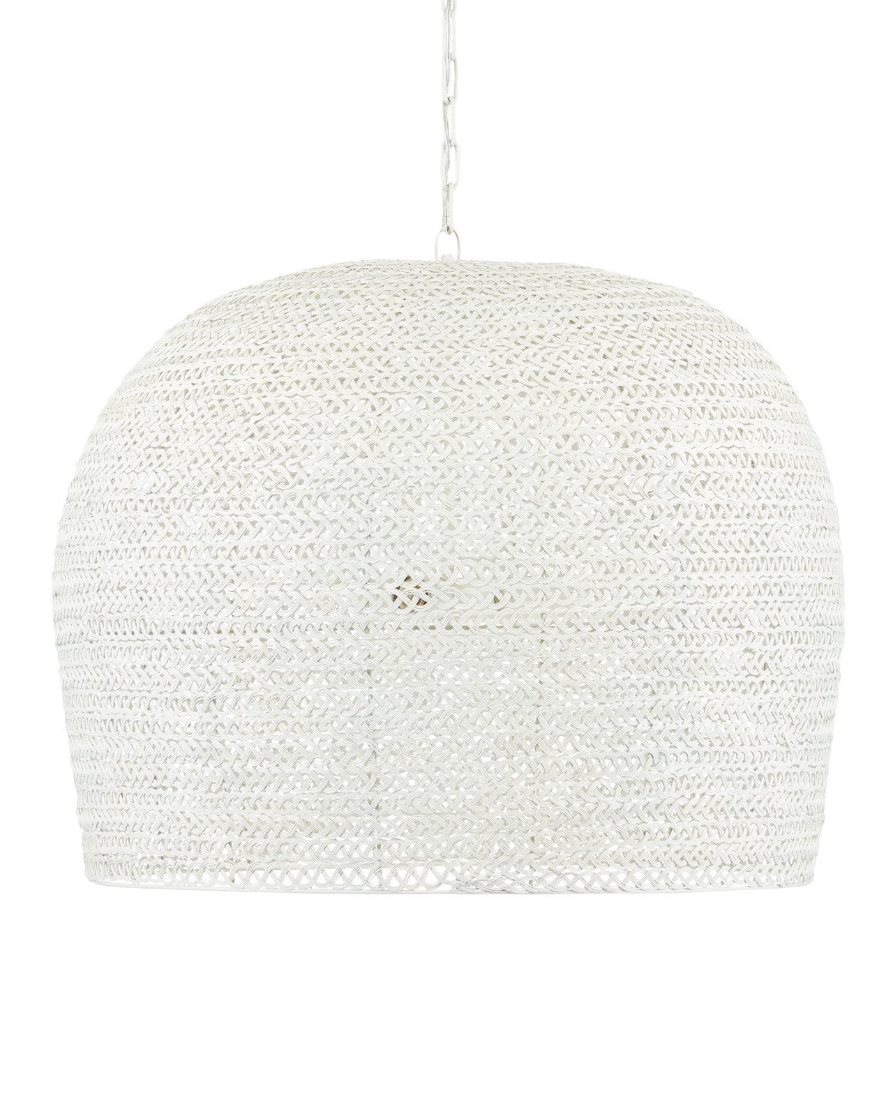 Piero Large White Chandelier