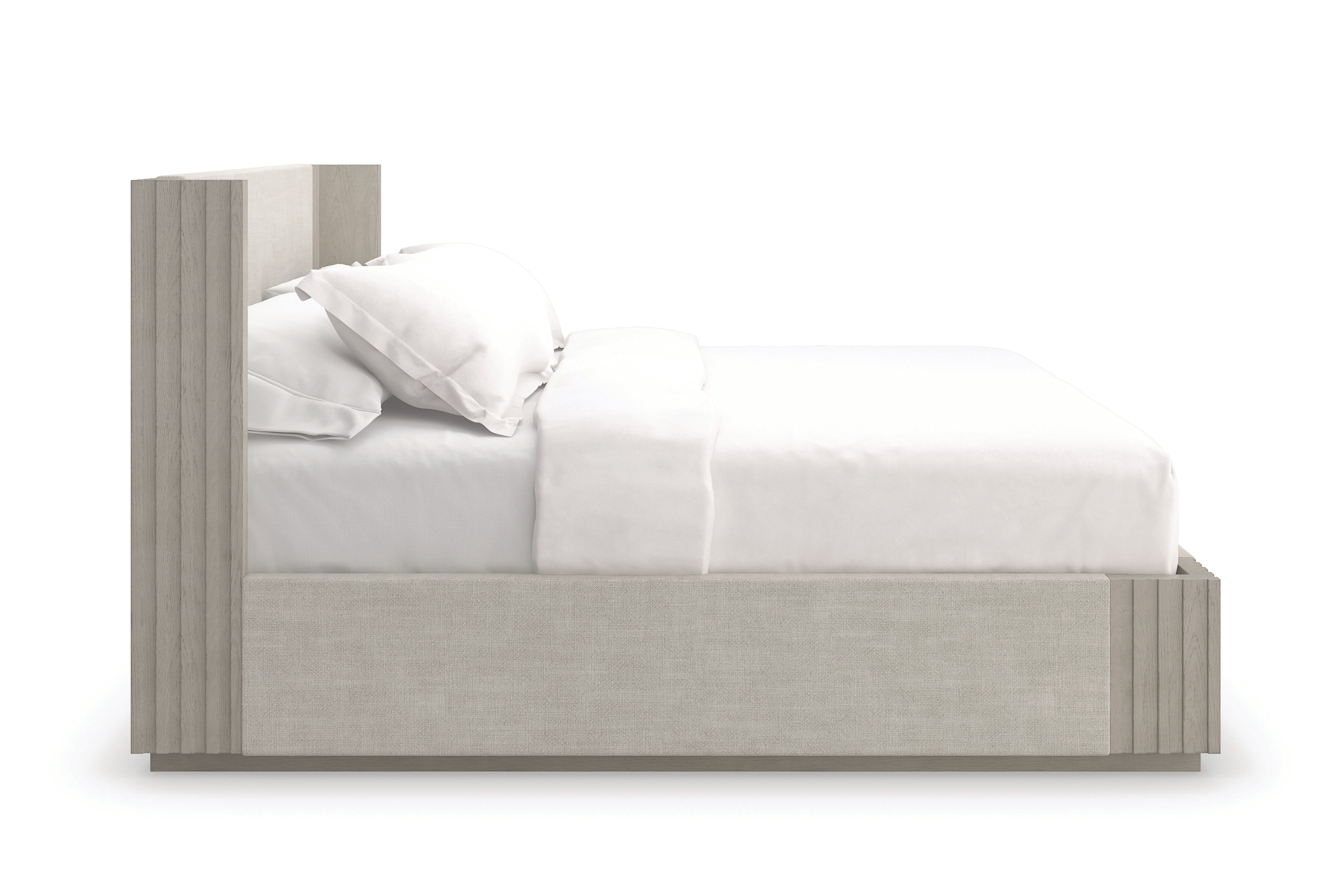 Azure Bed - King  - Grey