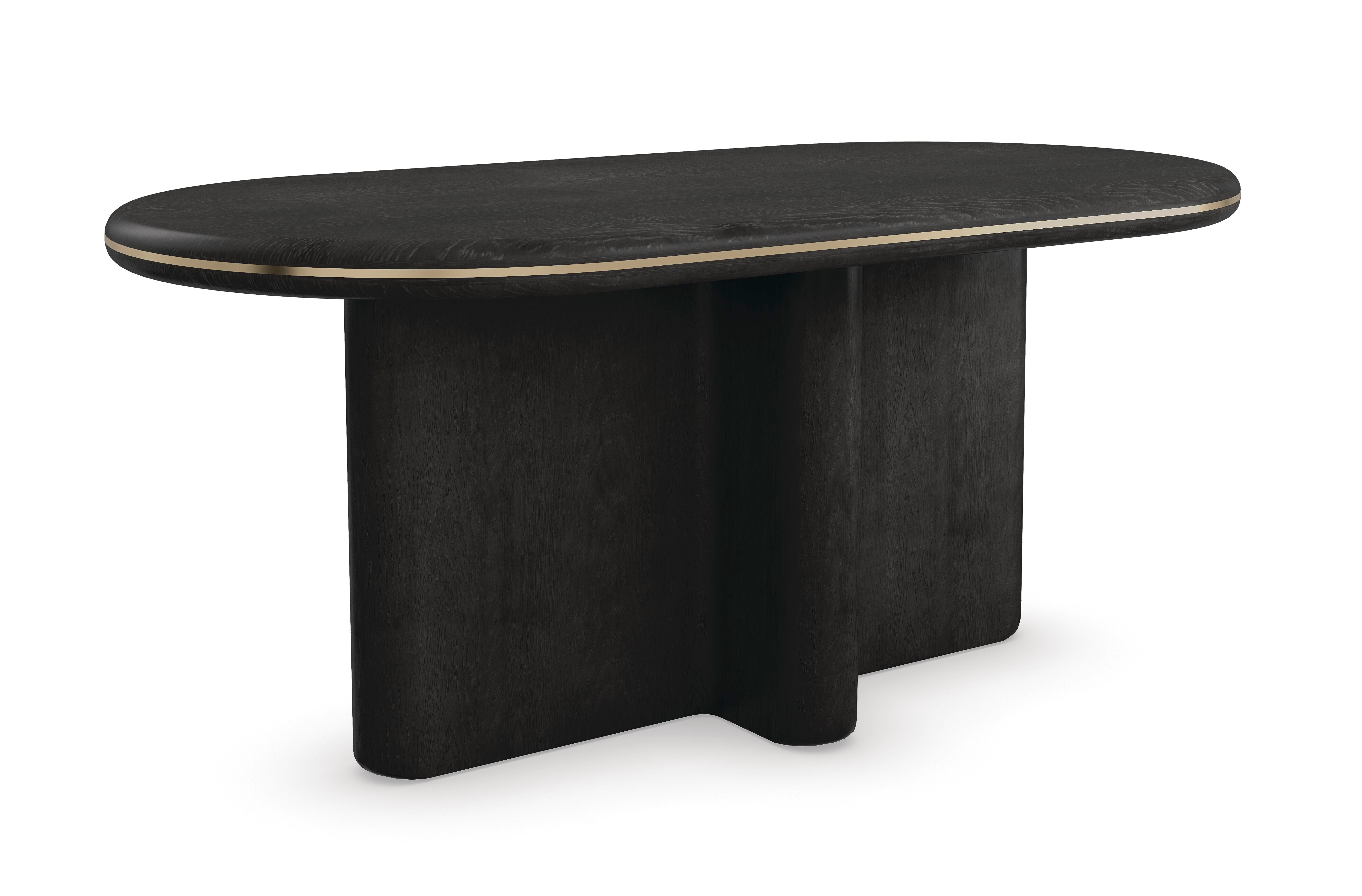 Monty Dining Table Top  - Brown, Gold