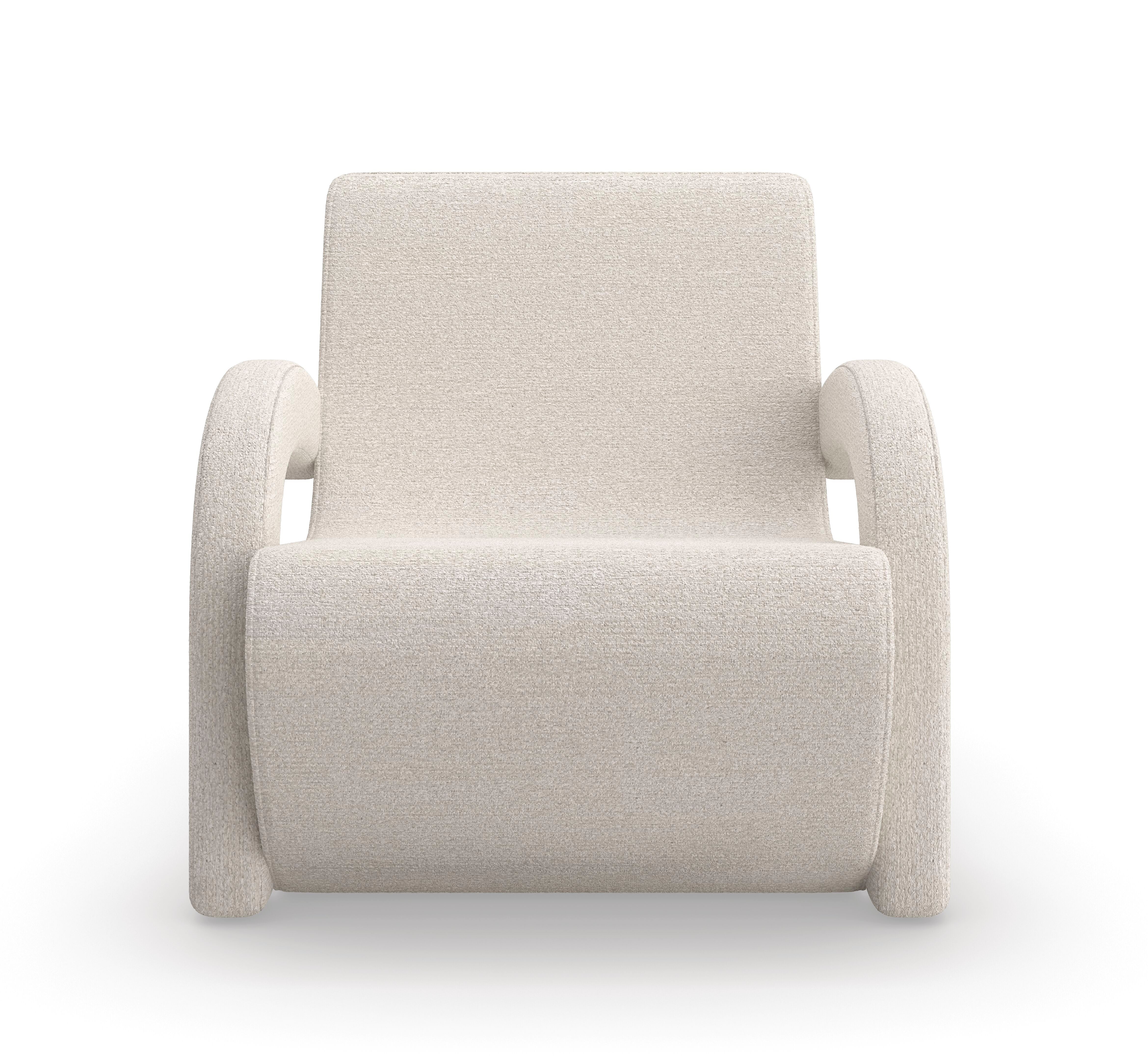 Leo Accent Chair  - Off White