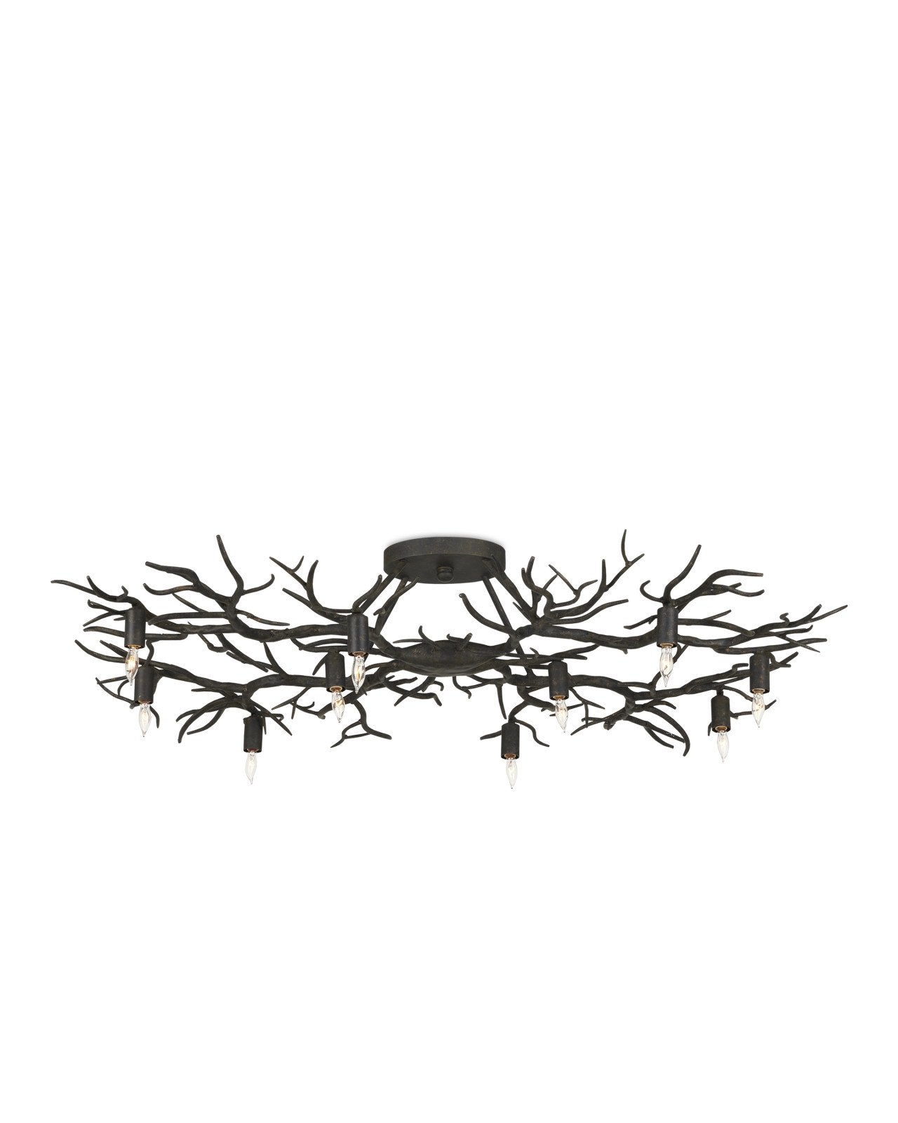 Rainforest Bronze Semi-Flush Mount