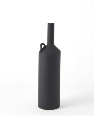 Metro Bottle-Global Views-GVSA-7.10245-VasesBlack Crust-Large-10-France and Son