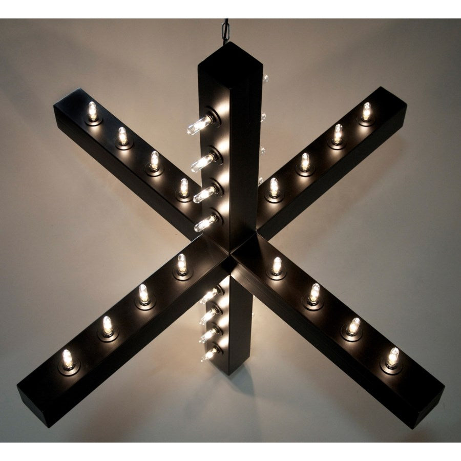 Cruzar Light-Noir-NOIR-LAMP648MTB-ChandeliersSmall-3-France and Son