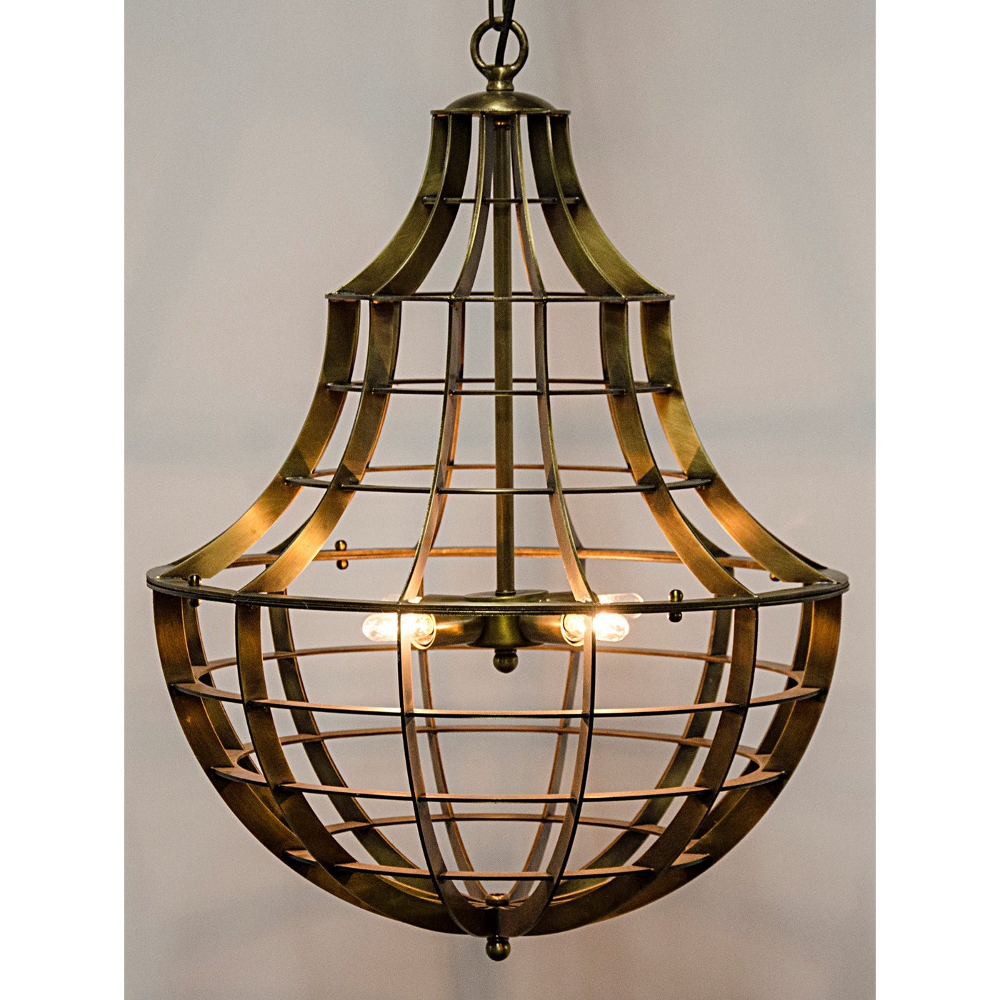 Ribcage Chandelier-Noir-NOIR-LAMP559MB-Chandeliers-2-France and Son