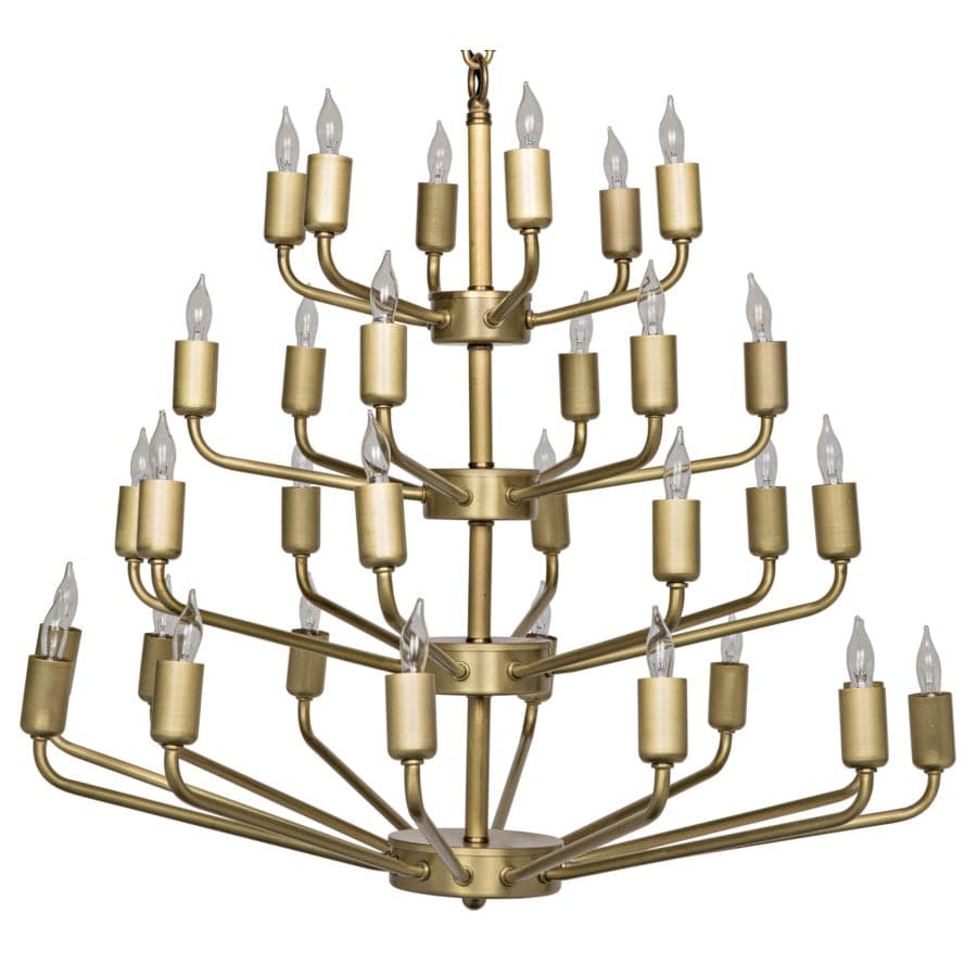 Montoro Chandelier-Noir-NOIR-LAMP657MB-Chandeliers-1-France and Son