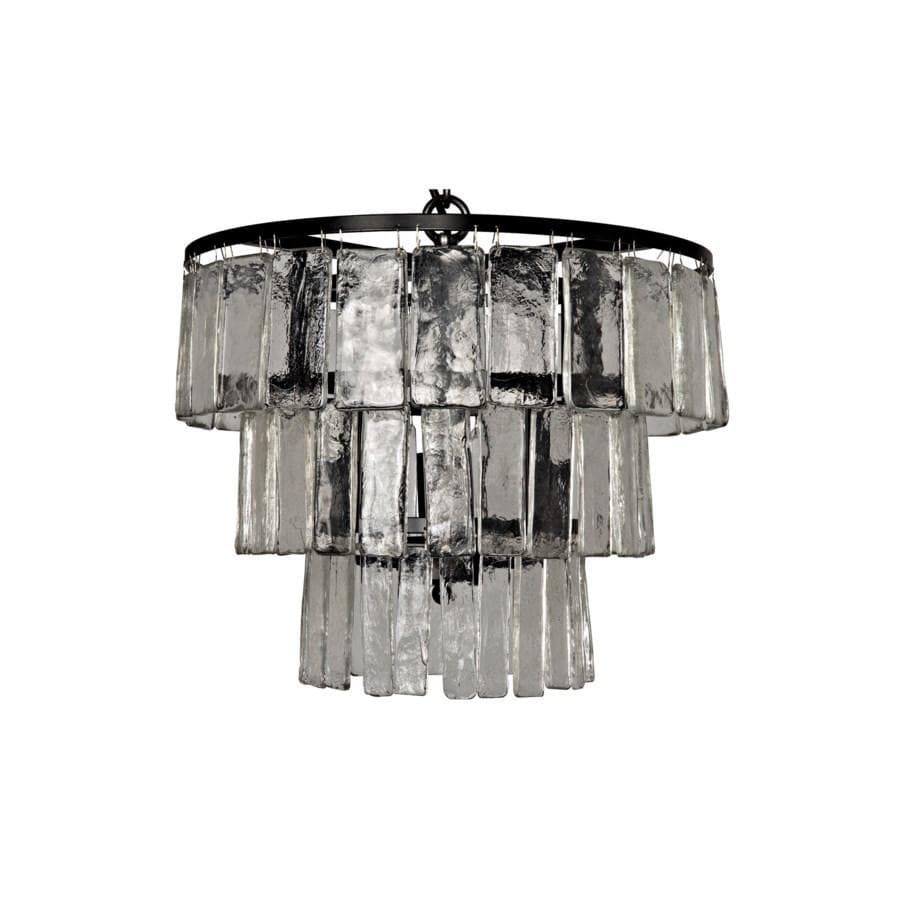 Carnegie Chandelier-Noir-NOIR-LAMP684S-ChandeliersCarnegie Chandelier Black Metal Small-3-France and Son