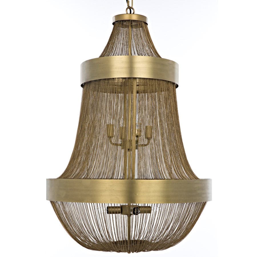 Pavilion Chandelier-Noir-NOIR-LAMP715MB-Chandeliers-1-France and Son