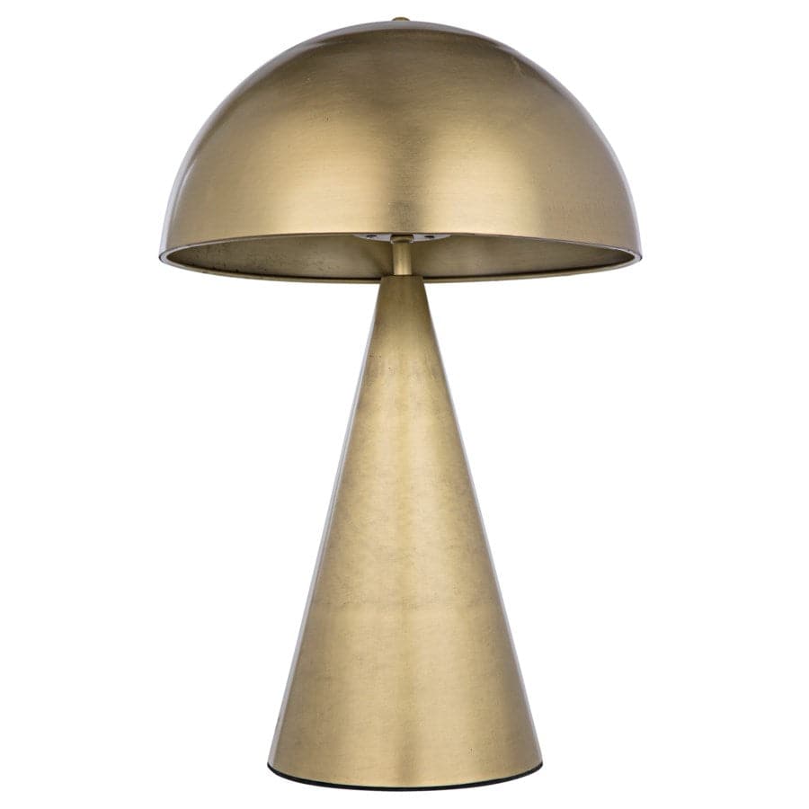 Skuba Table Lamp, Antique Brass-Noir-NOIR-LAMP718MB-Table Lamps-1-France and Son