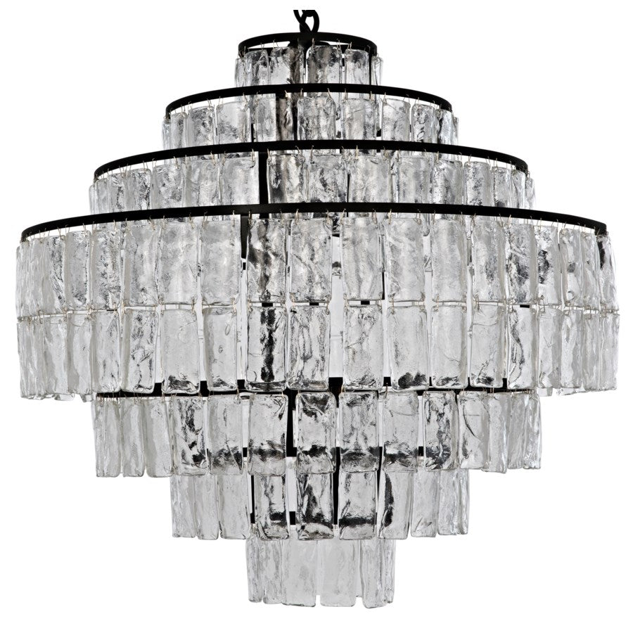 Satellite Chandelier-Noir-NOIR-LAMP730MTB-Chandeliers-1-France and Son