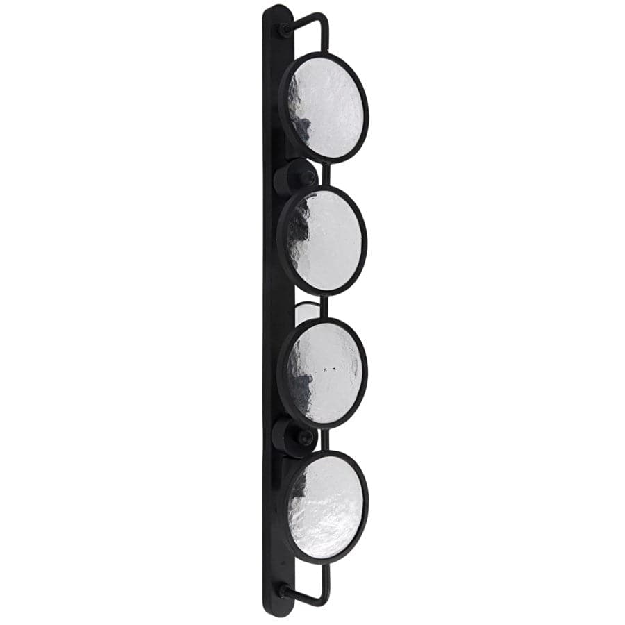 Ordo Sconce, Black Metal-Noir-NOIR-LAMP769MTB-Wall Lighting-1-France and Son