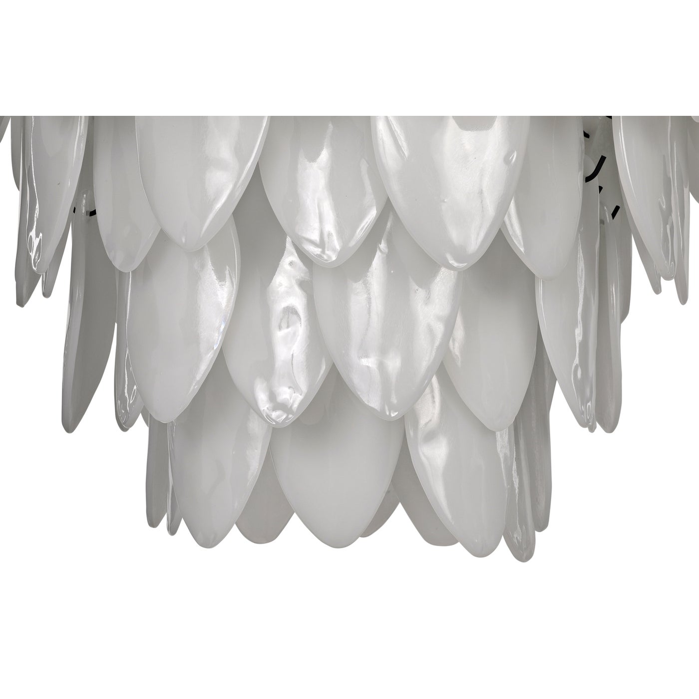 Lotus Chandelier - Extra Large-Noir-NOIR-LAMP782MTB-Chandeliers-4-France and Son