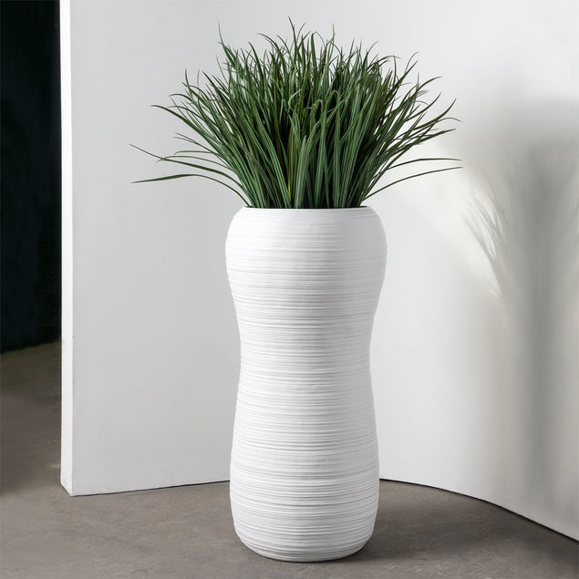 Liriope in Naoshima Planter-Gold Leaf Design Group-GOLDL-HY9434-58-Planters-1-France and Son