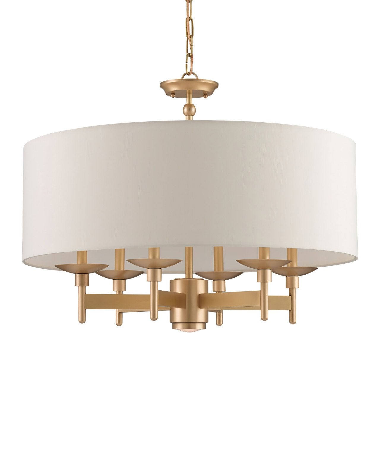 Bering Brass Semi-Flush Mount