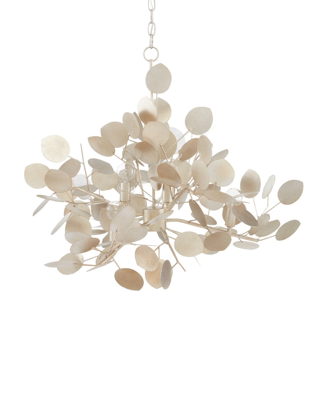 Lunaria Large Silver Chandelier