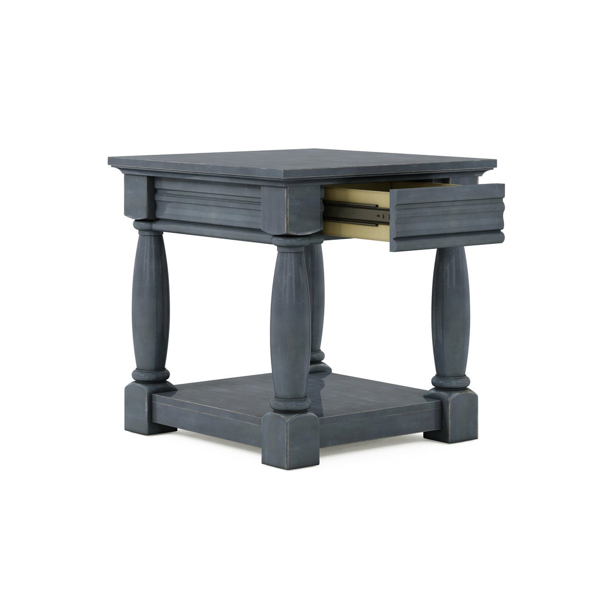 Alcove End Table - Blue