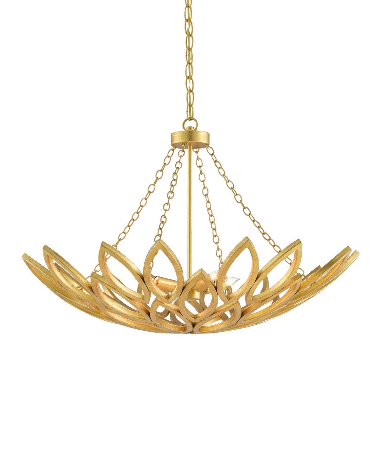 Allemande Gold Chandelier