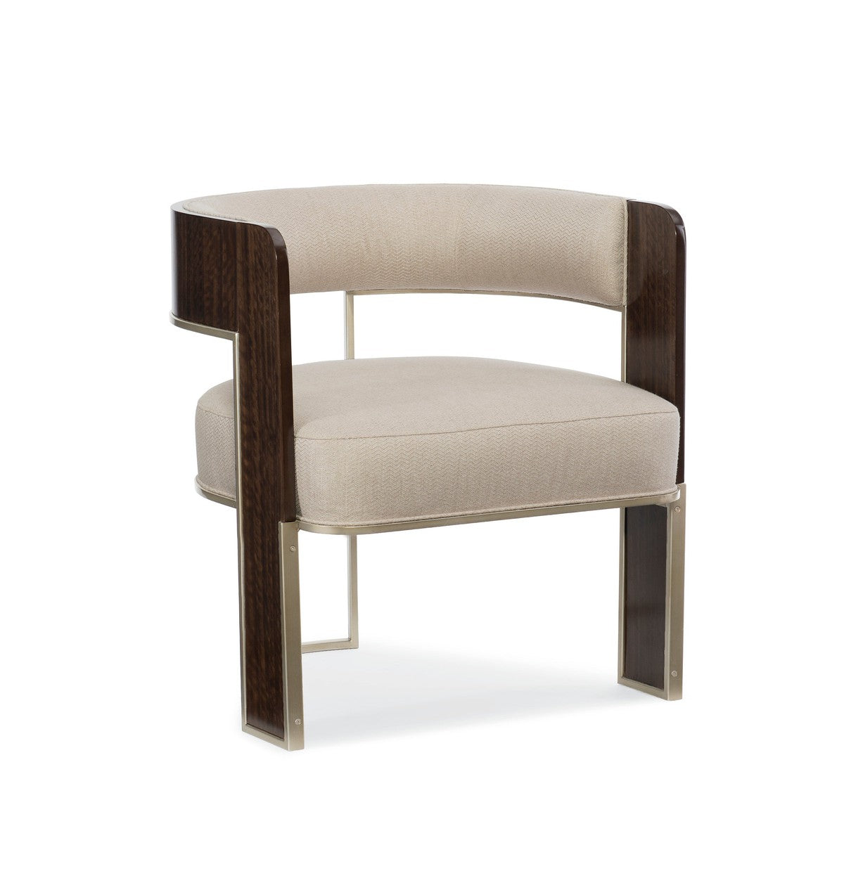 Streamliner Chair  - Brown, Bronze