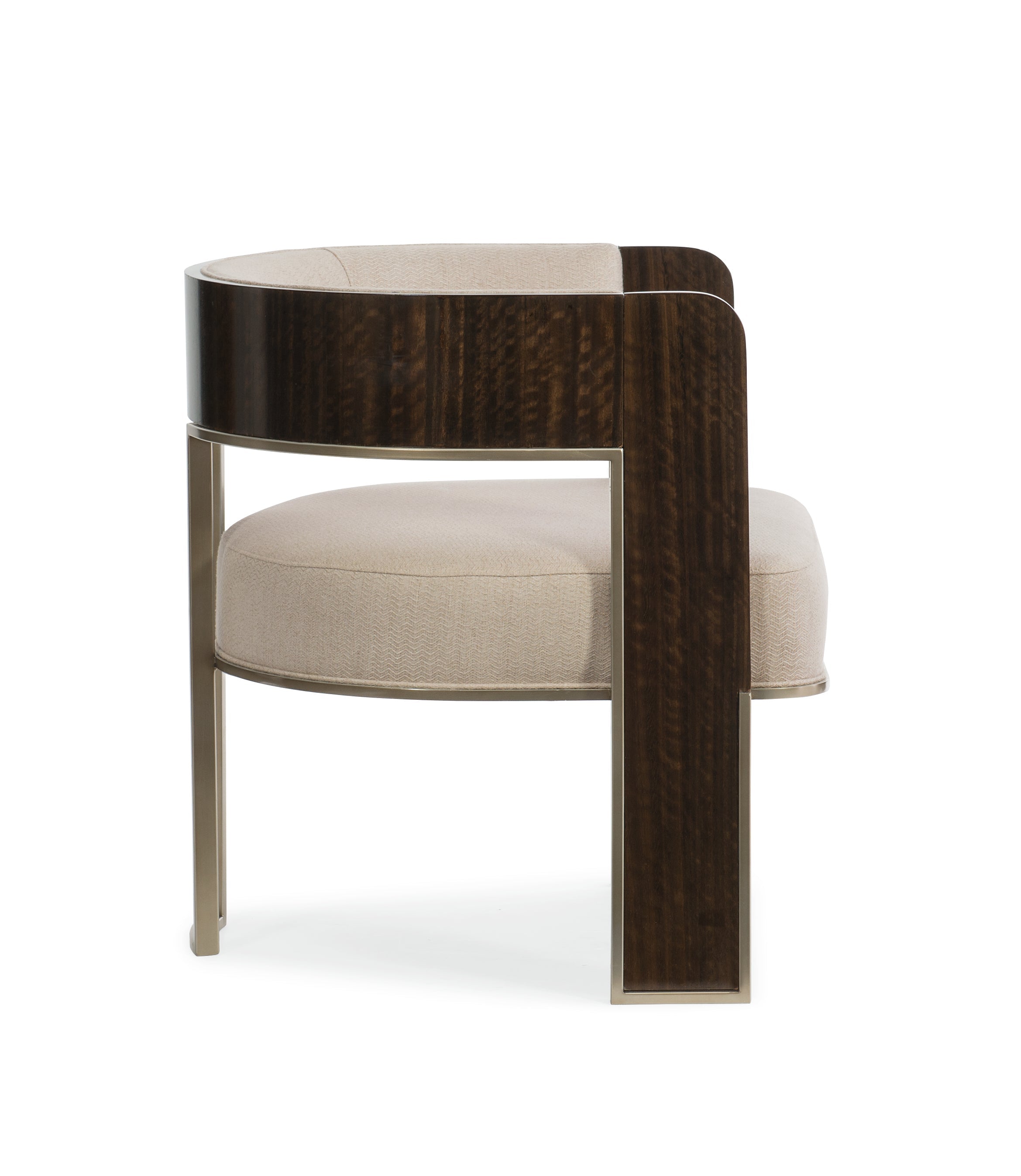 Streamliner Chair  - Brown, Bronze