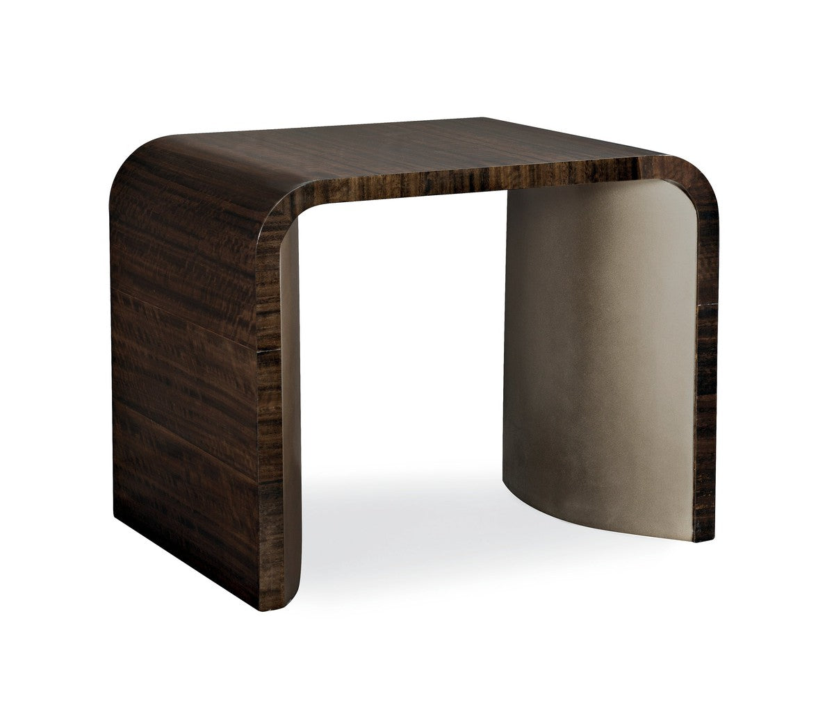 Streamline End Table  - Brown, Bronze