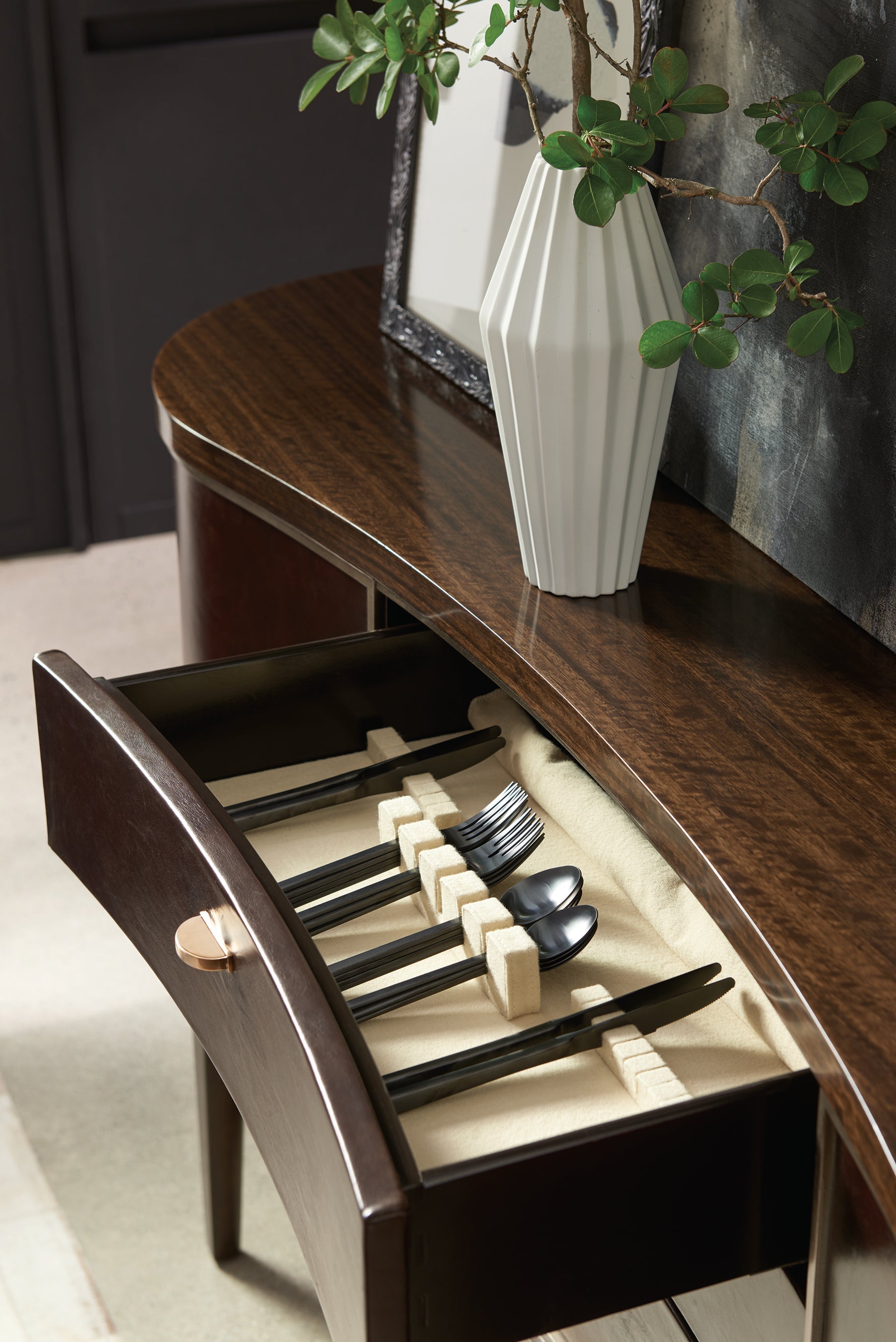 Moderne Sideboard  - Brown, Bronze