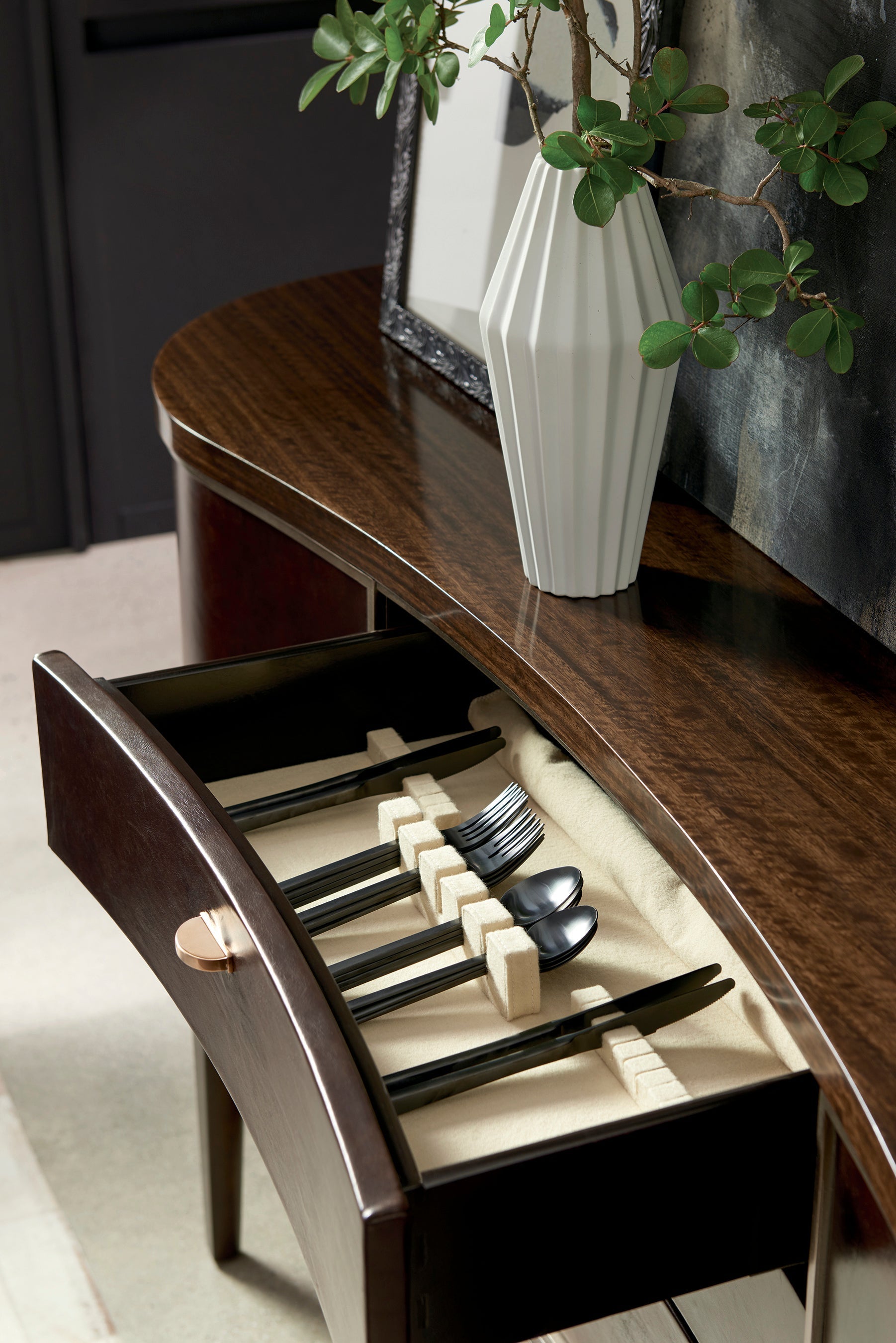 Moderne Sideboard  - Brown, Bronze