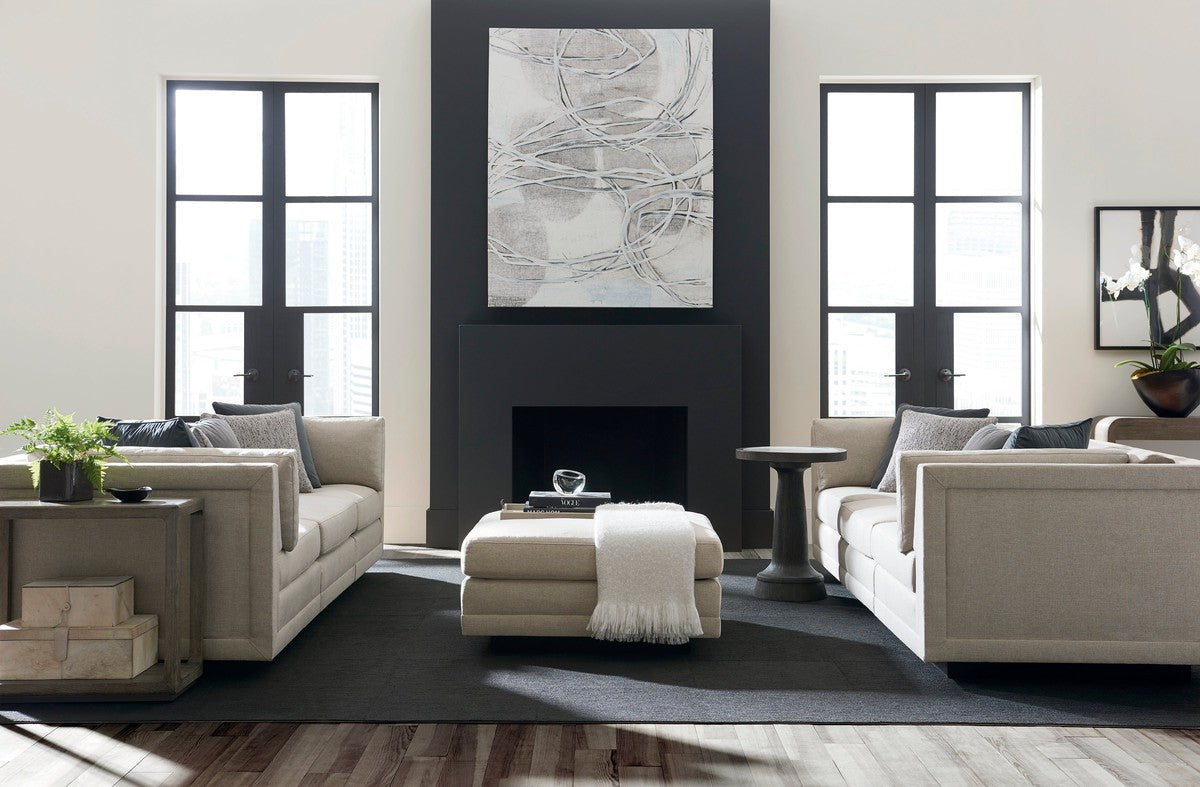 Fusion Ottoman  - Black