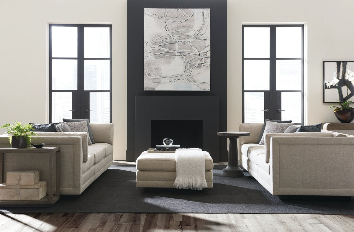 Fusion Ottoman  - Black