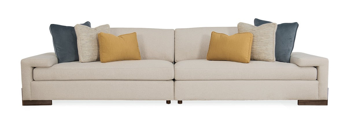 I'M Shelf-Ish 2-Pc Sectional  - Grey, Brown