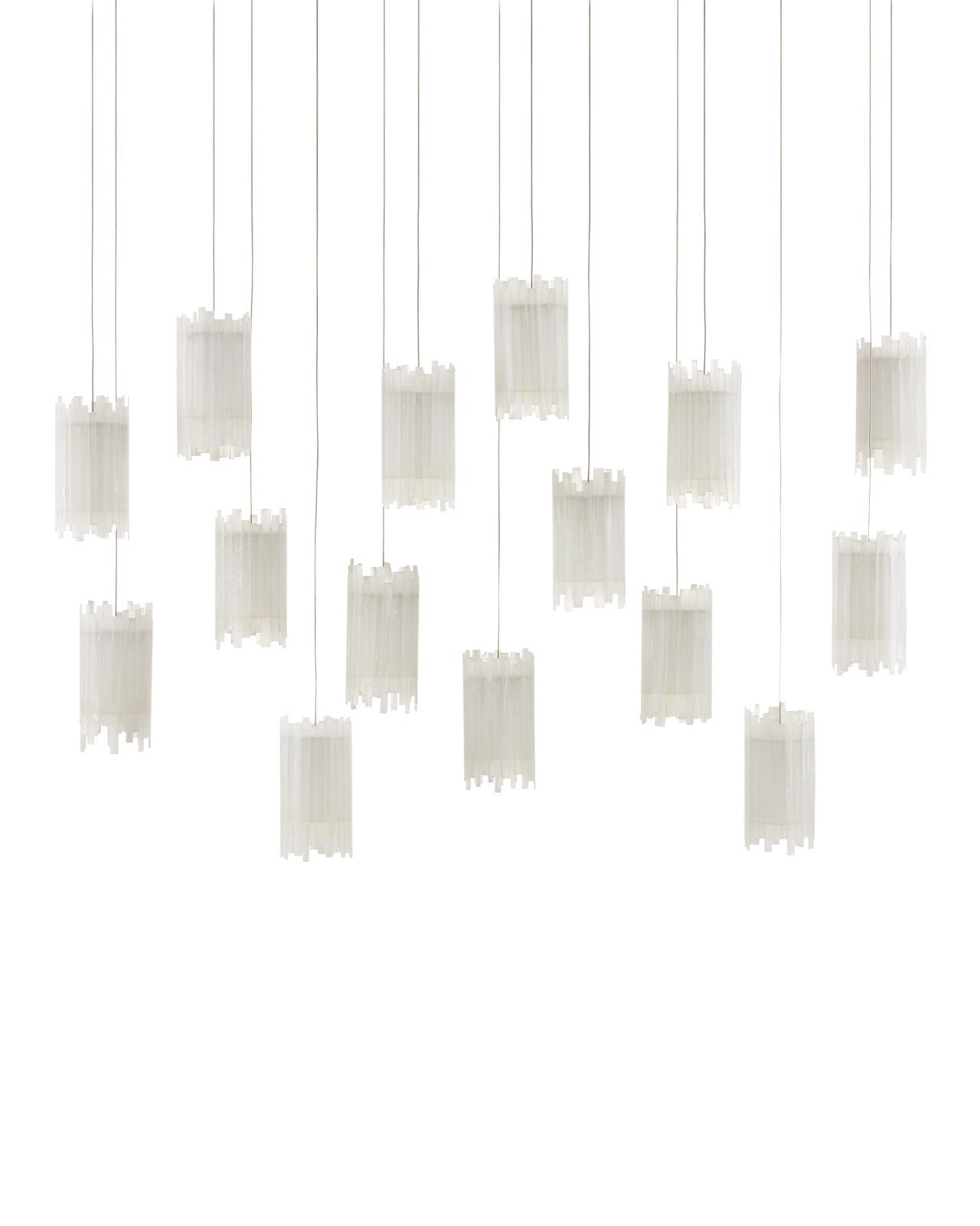 Escenia 15-Light Linear Multi-Drop Pendant