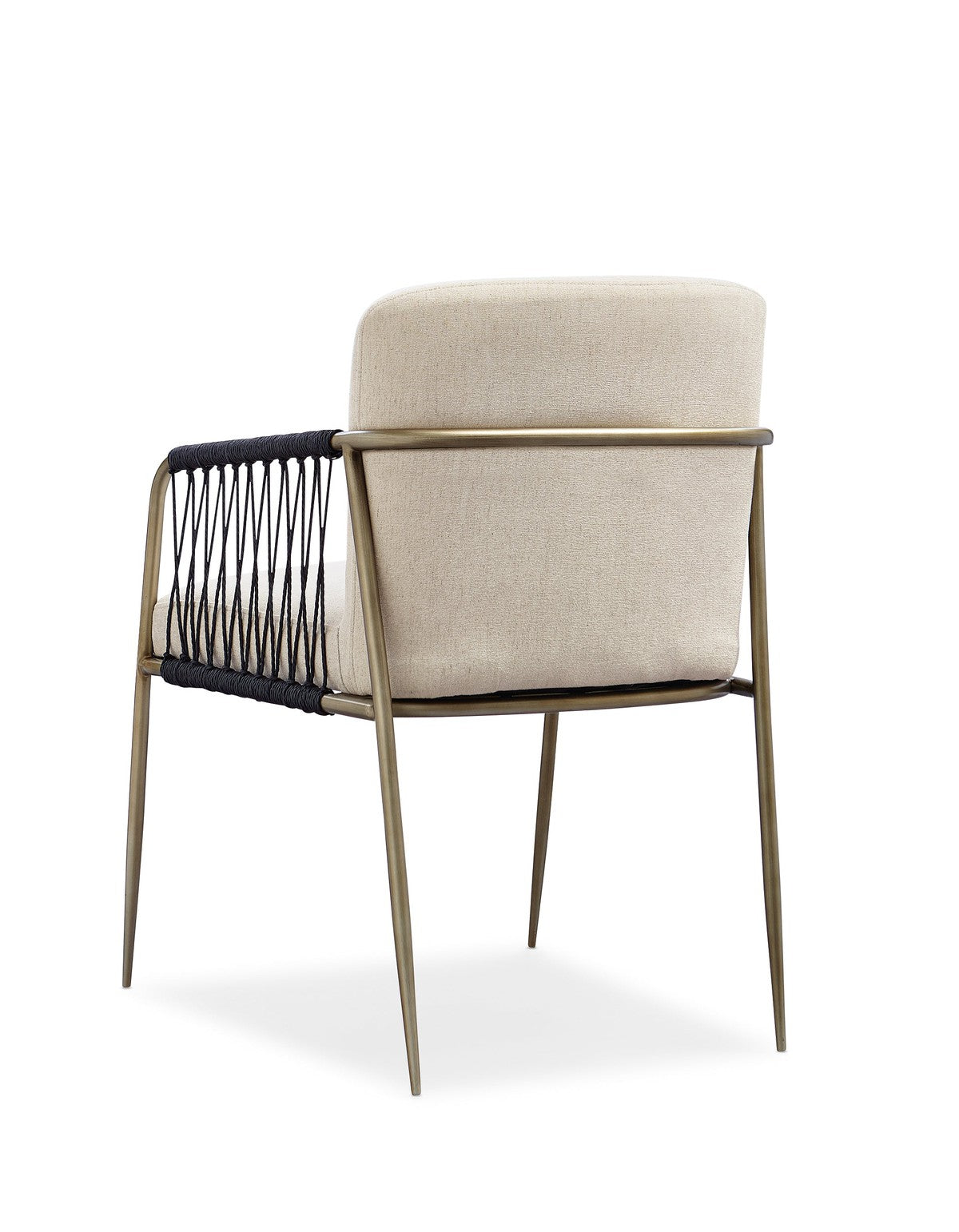 Remix Woven Dining Chair  - Gold