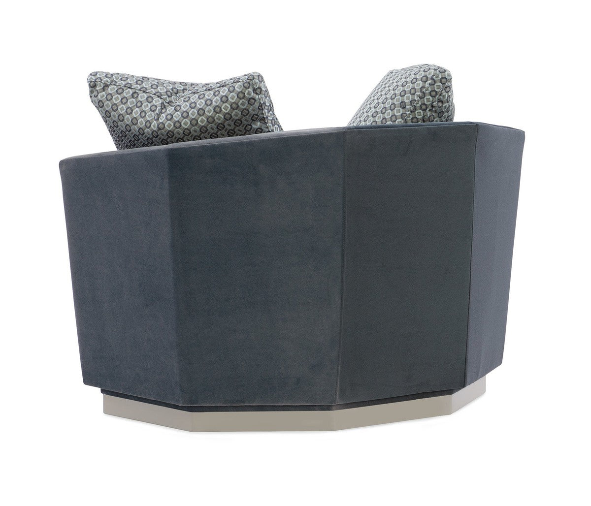 Expressions Swivel Chair & 1/2  - Grey