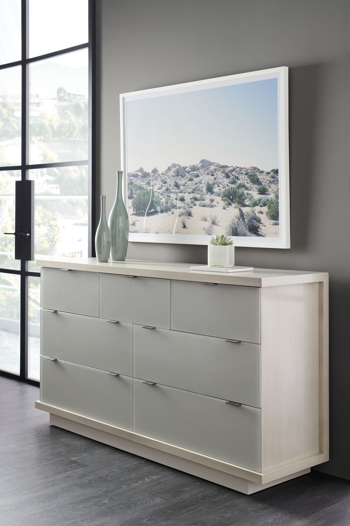 Expressions Dresser  - Taupe, Grey, Off White