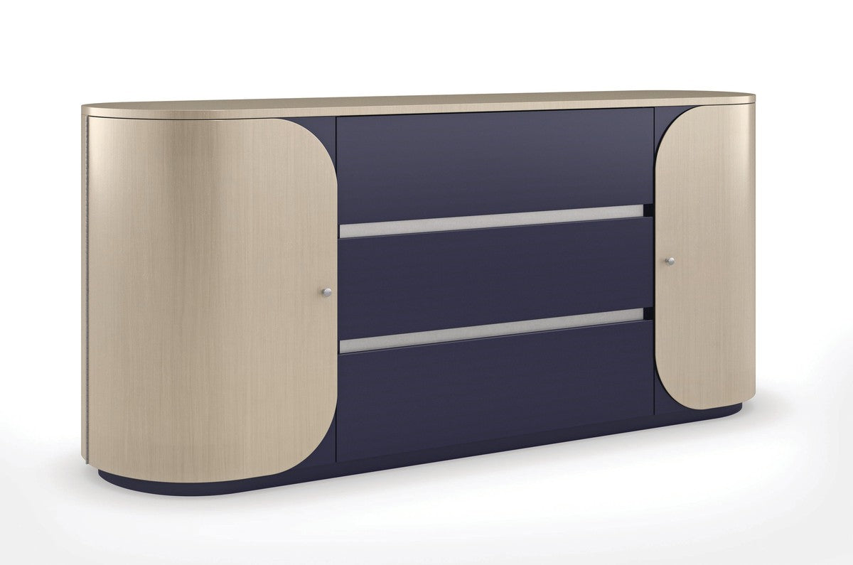 Da Vita Dresser  - Grey, Blue