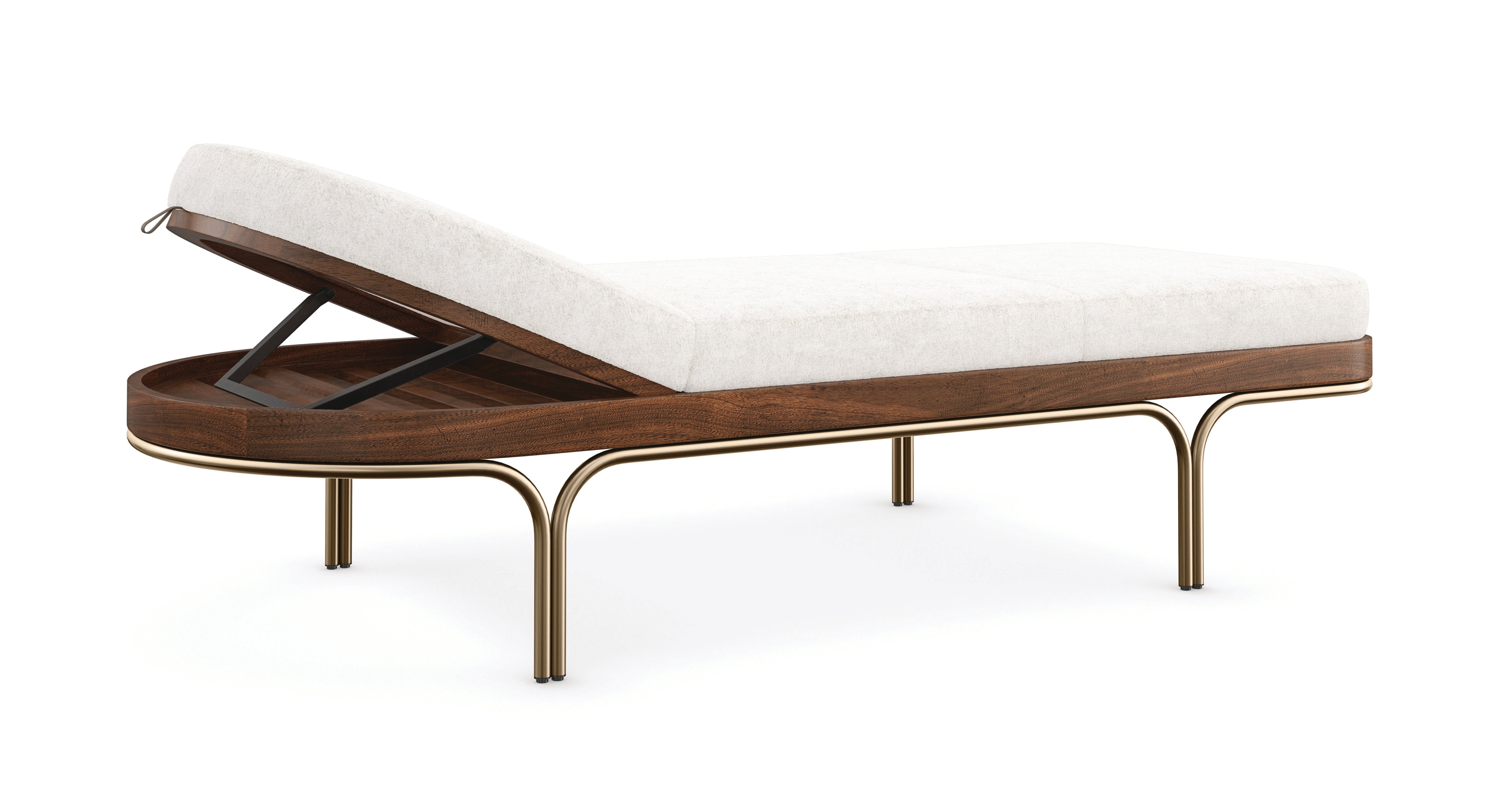 Rhythm Chaise  - Brown, Bronze