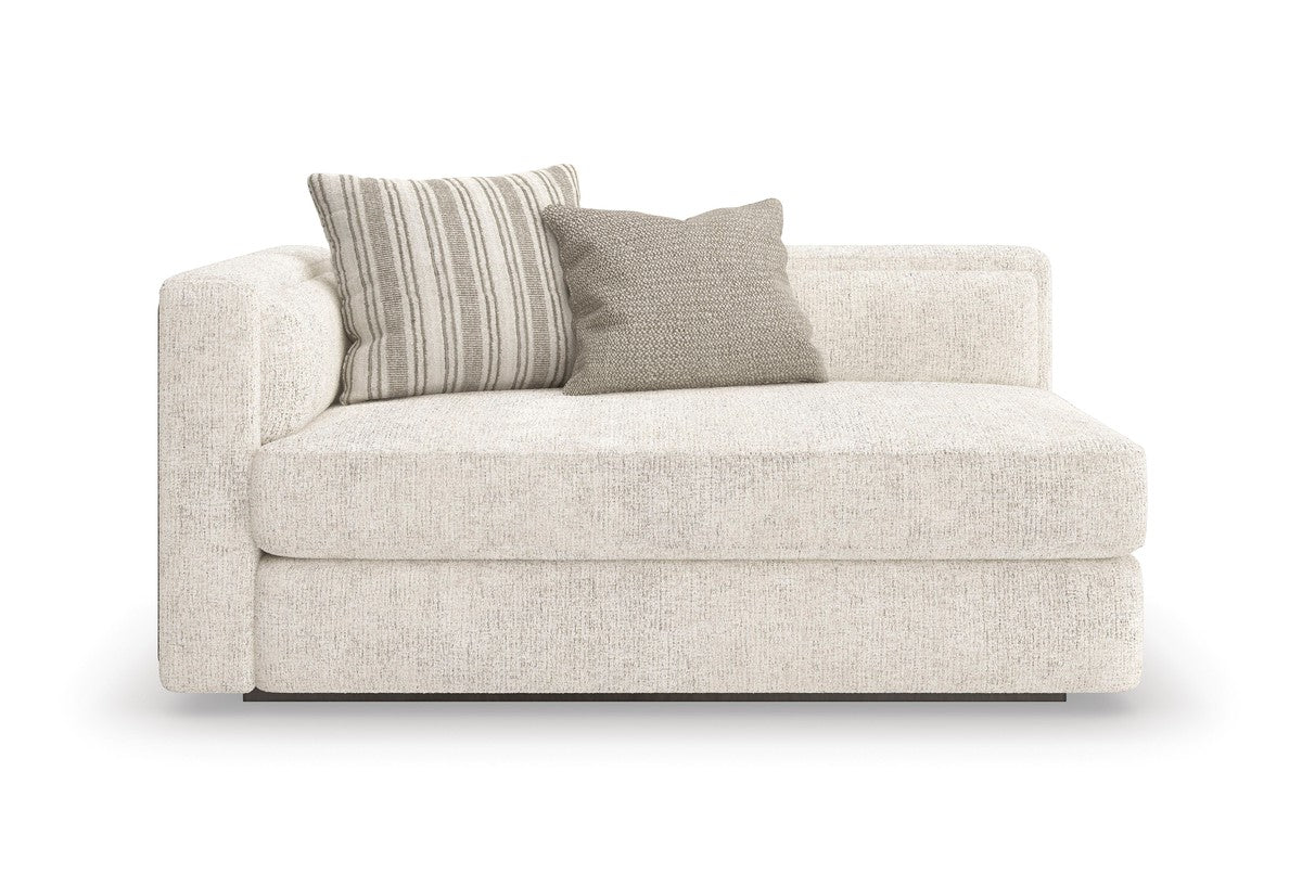 Unity Left Arm Loveseat  - Beige