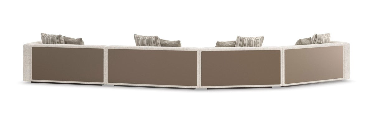 Unity Left Arm Loveseat  - Beige