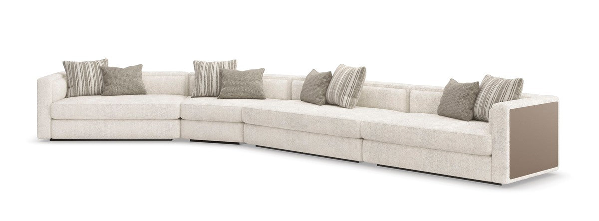 Unity Left Arm Loveseat  - Beige