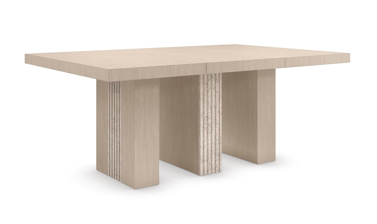 Unity Light Dining Table  - Brown