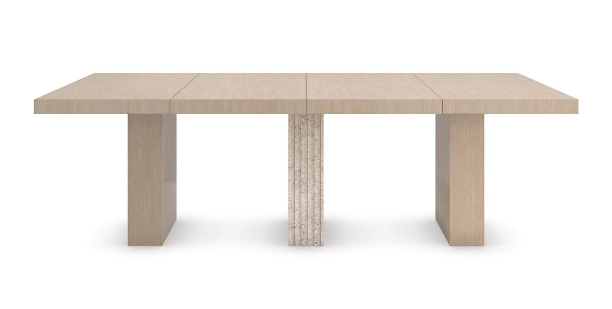 Unity Light Dining Table  - Brown