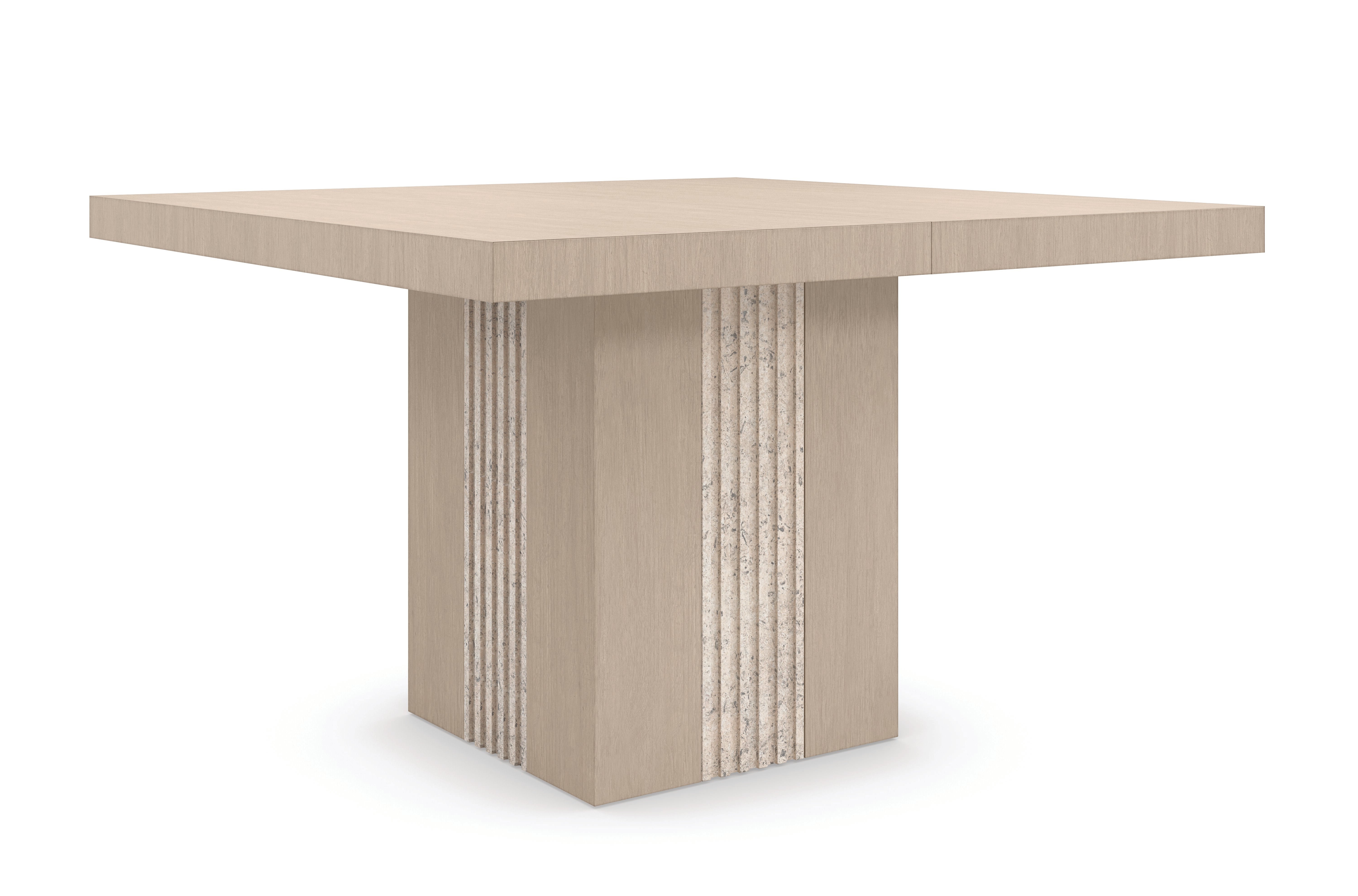 Unity Light Dining Table Base  - Brown