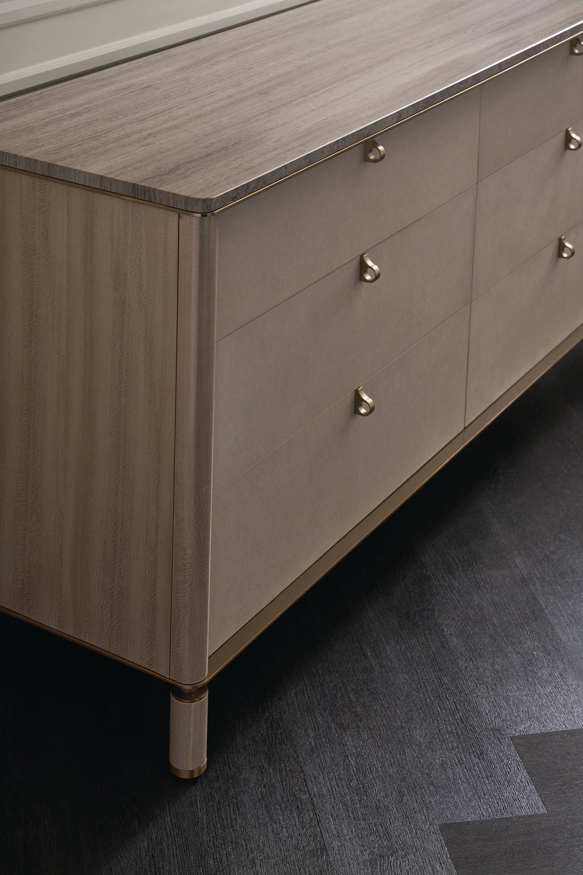 Balance Dresser  - Brown, Bronze