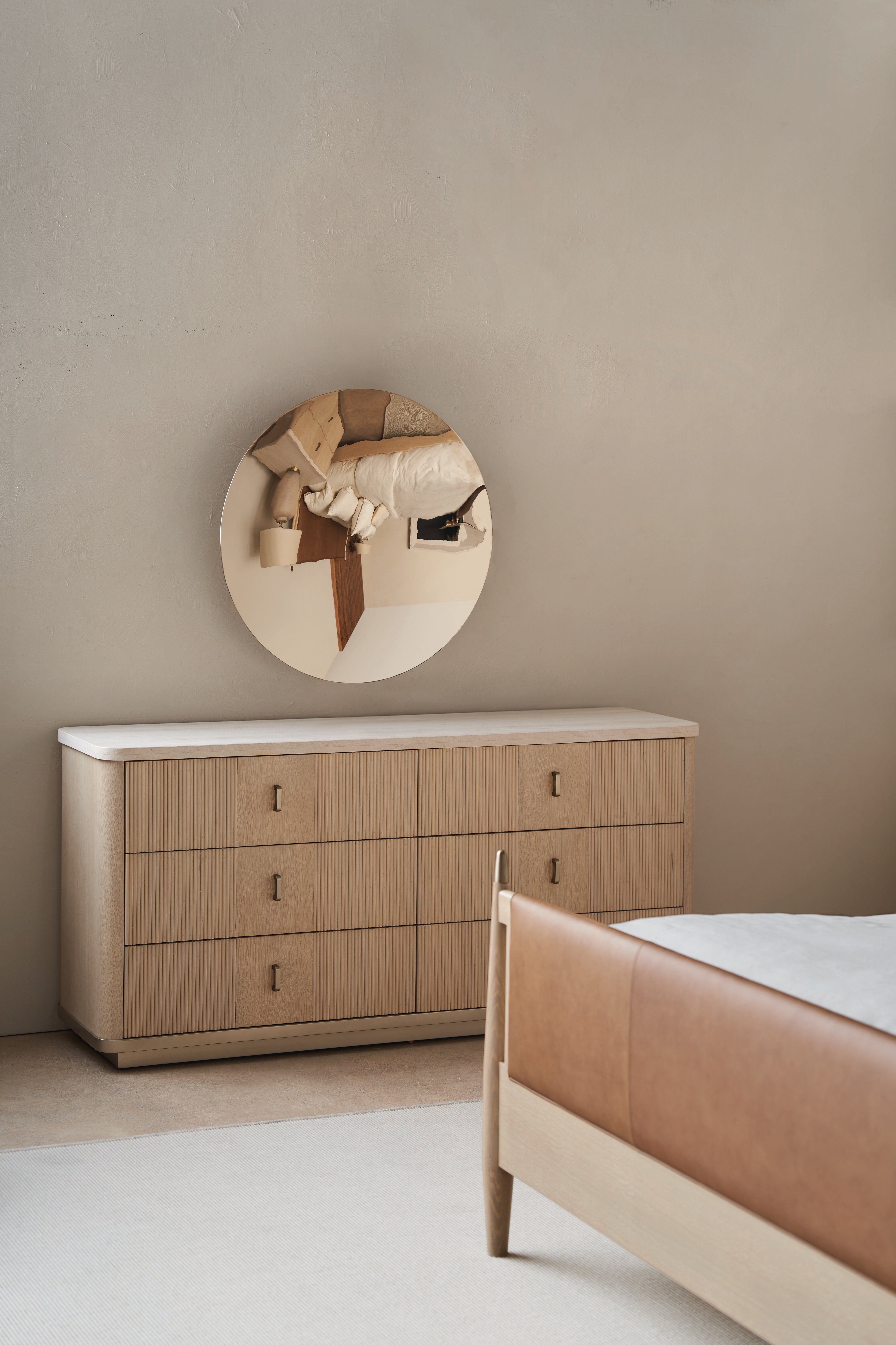 Rhythm Dresser  - Brown, Silver