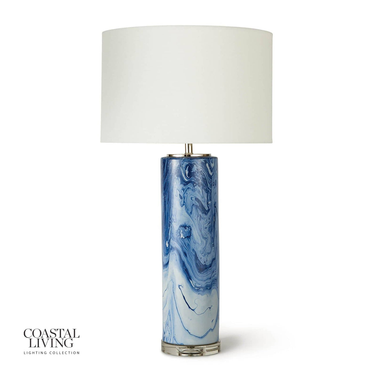 Tide Ceramic Table Lamp-Regina Andrew Design-RAD-13-1384-Table Lamps-1-France and Son