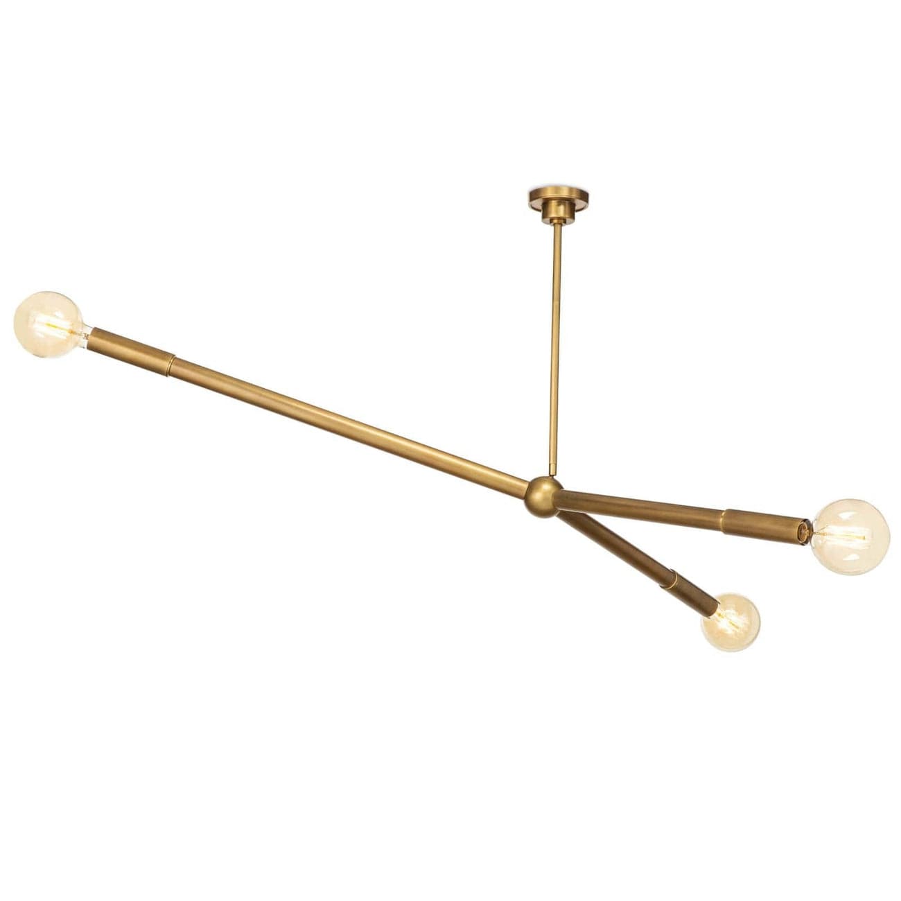 Talon Chandelier-Regina Andrew Design-STOCKR-RAD-16-1337NB-ChandeliersNatural Brass-5-France and Son