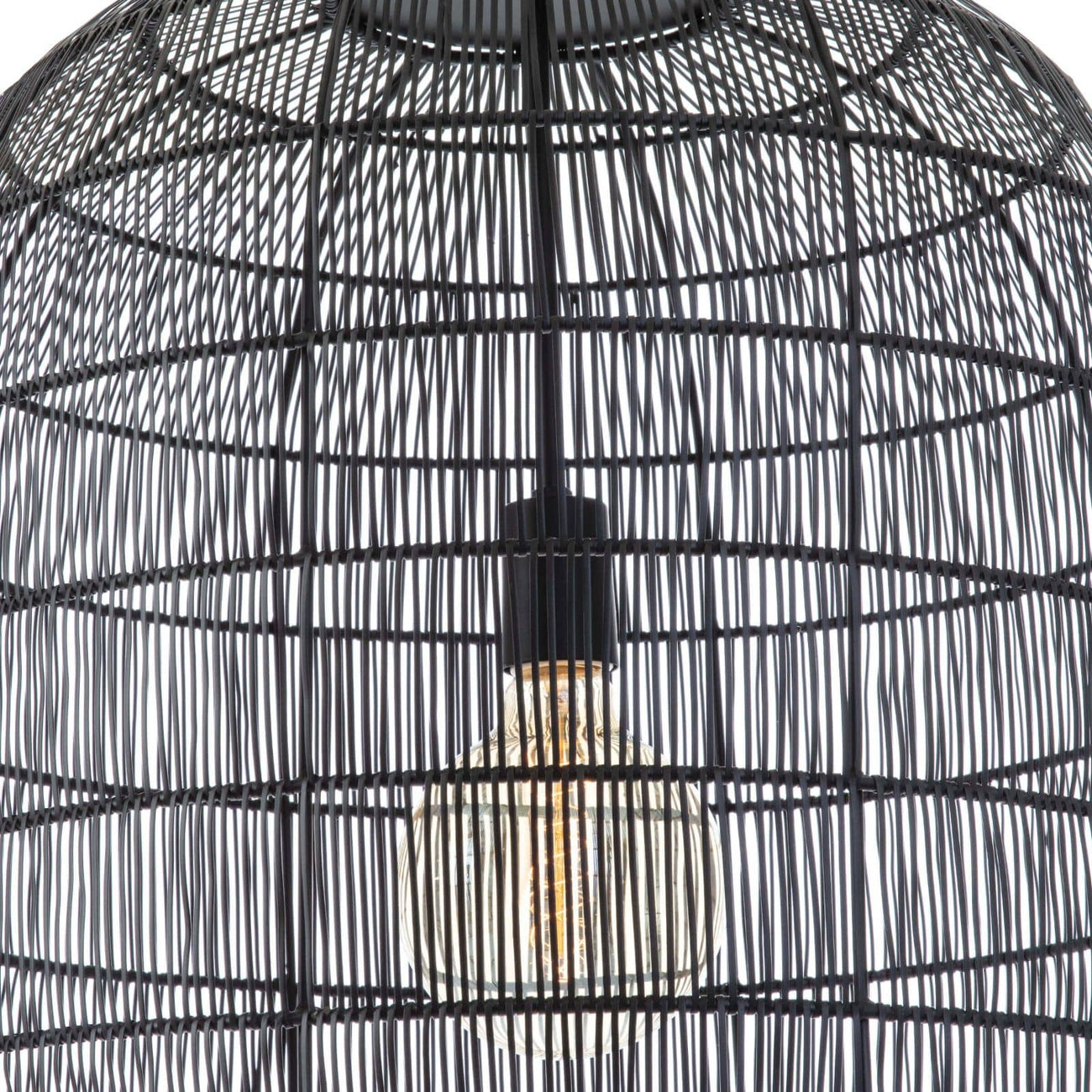 Fresco Metal Pendant-Regina Andrew Design-RAD-16-1294BLK-PendantsBlack-5-France and Son